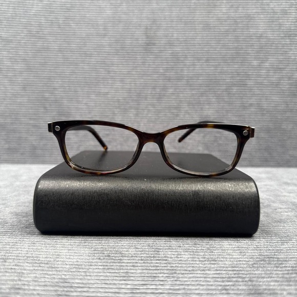 Marc Jacobs MARC 72 086 140  Havana Tortoise Rectangular Y2k Eyeglasses Frames - Picture 2 of 15